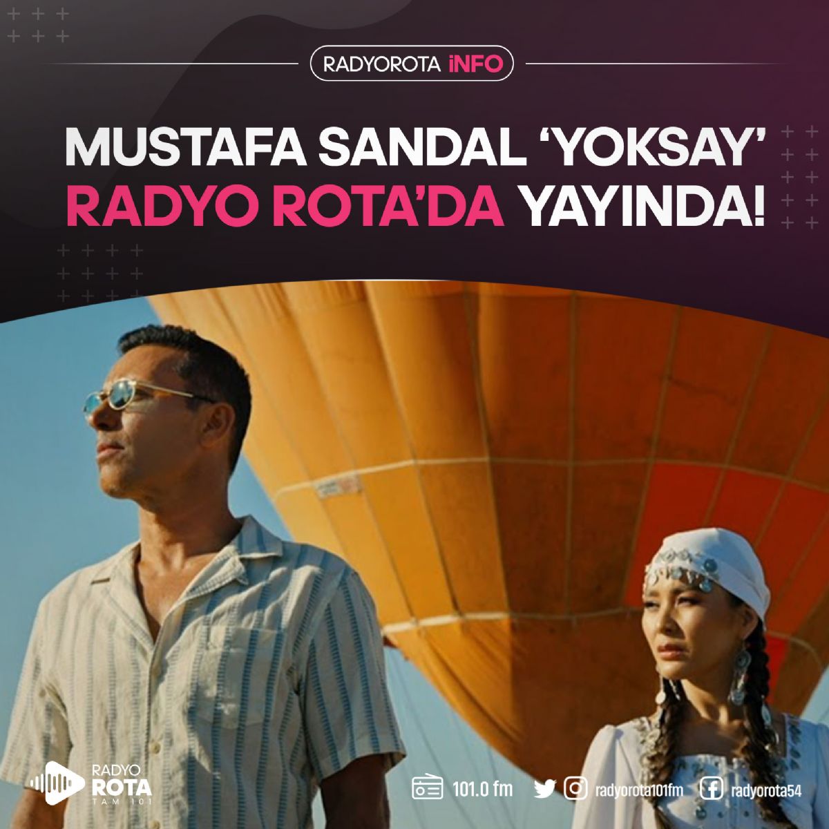 Mustafa Sandal FT İndira Elemes 'Yoksay' Radyo Rota'da Yayında!